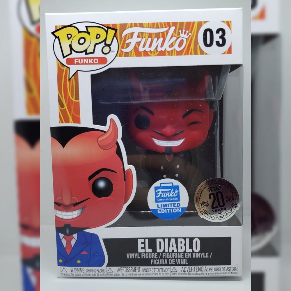 El Diablo Black Suit
Spastik Plastik
Funko Pop